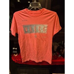 VEECE Reg Trd Mrk MFG Company Graphic T-Shirt Men's‎ Size Small Salmon Coral 197